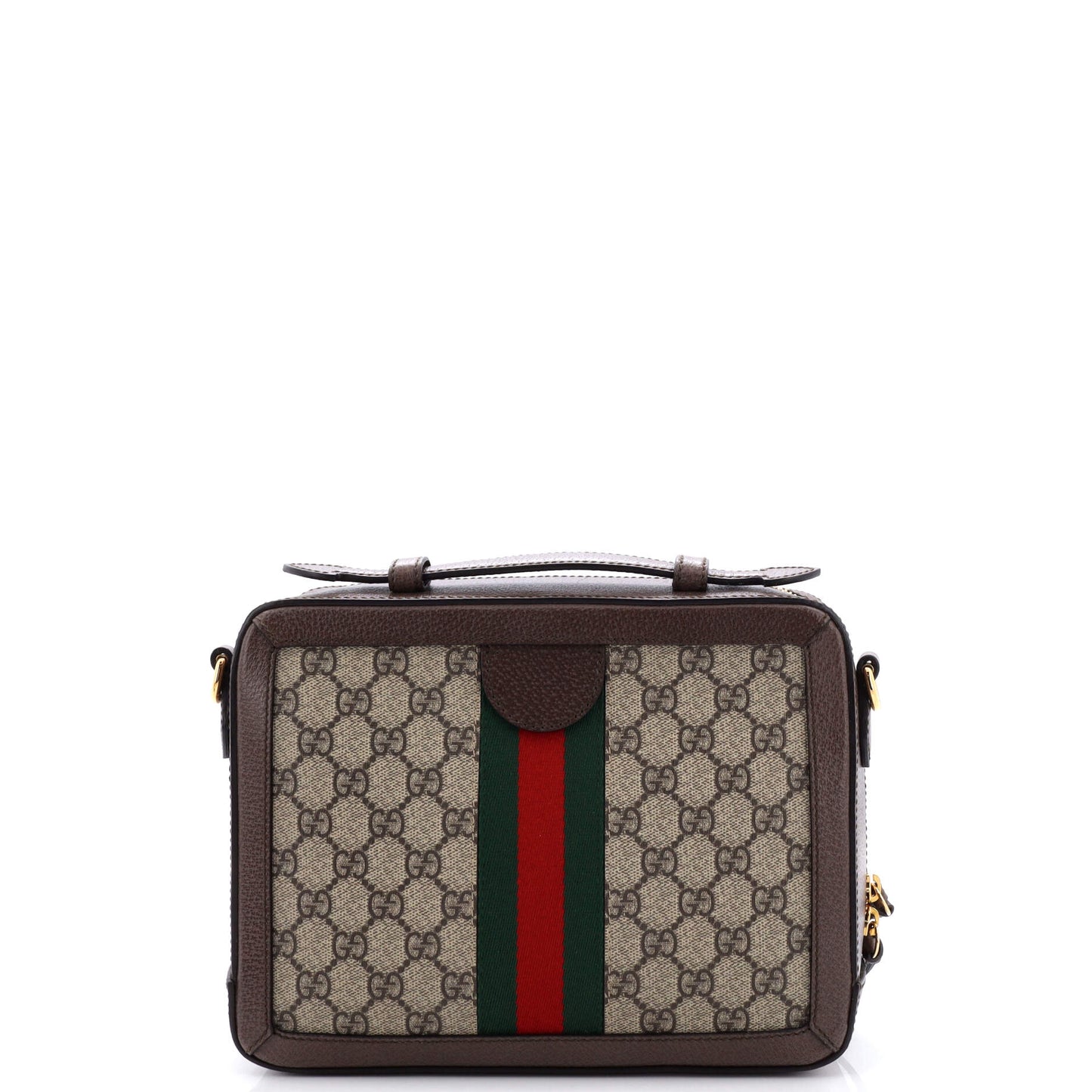 Ophidia Zip Around Camera Bag GG Coated Canvas Small