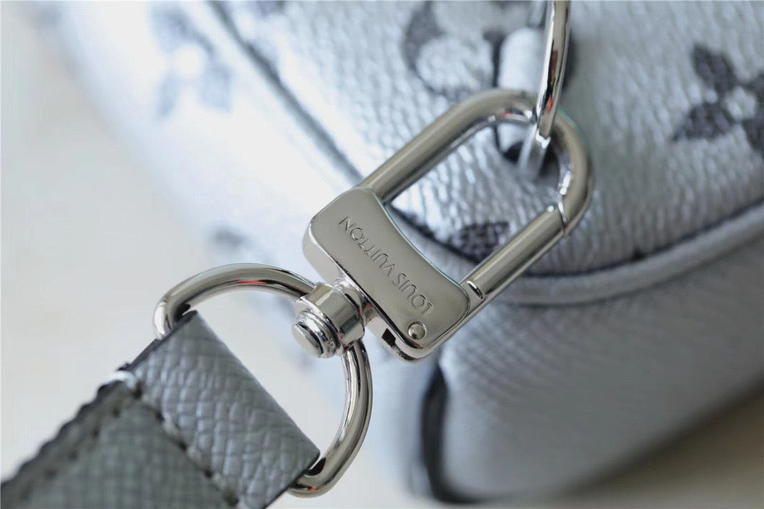 LV Outdoor Sling Bag Taigarama Gunmetal Gray For Men, Bags, Crossbody Bags 8.3in/21cm LVÃ‚Â 