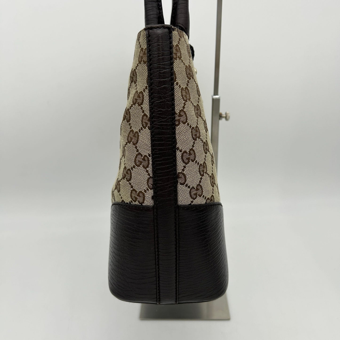 GLM-- GG Canvas Horsebit Web Tote - Brown Shoulder Bags, Handbags WD271720