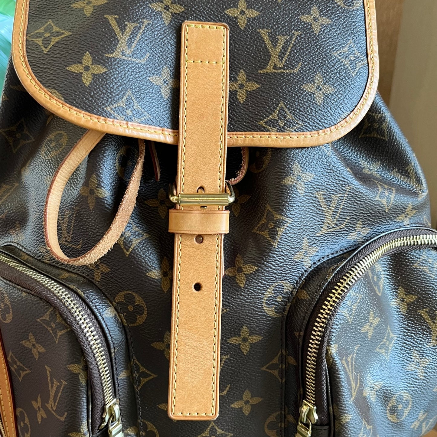 LOUIS VUITTON Bosphore Monogram Canvas Backpack