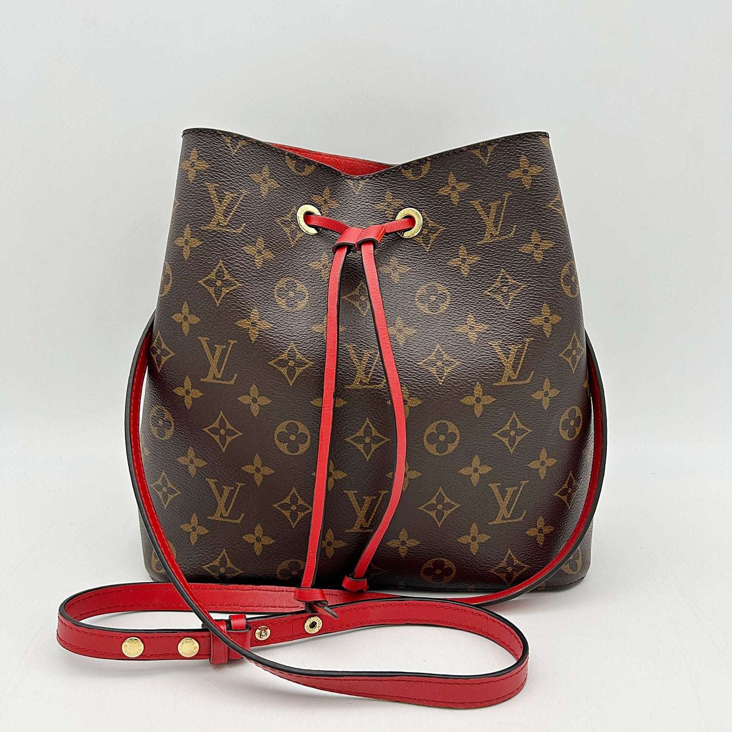 GLM-LV Monogram NÃ©onoÃ© MM - Brown Bucket Bags, Handbags LA27134