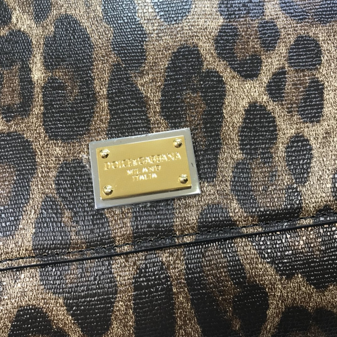 GLAMI Leopard Print MeGLAMIum Sicily Top Handle Bag Muticolour For Women 9.8in/25cm GLAMI