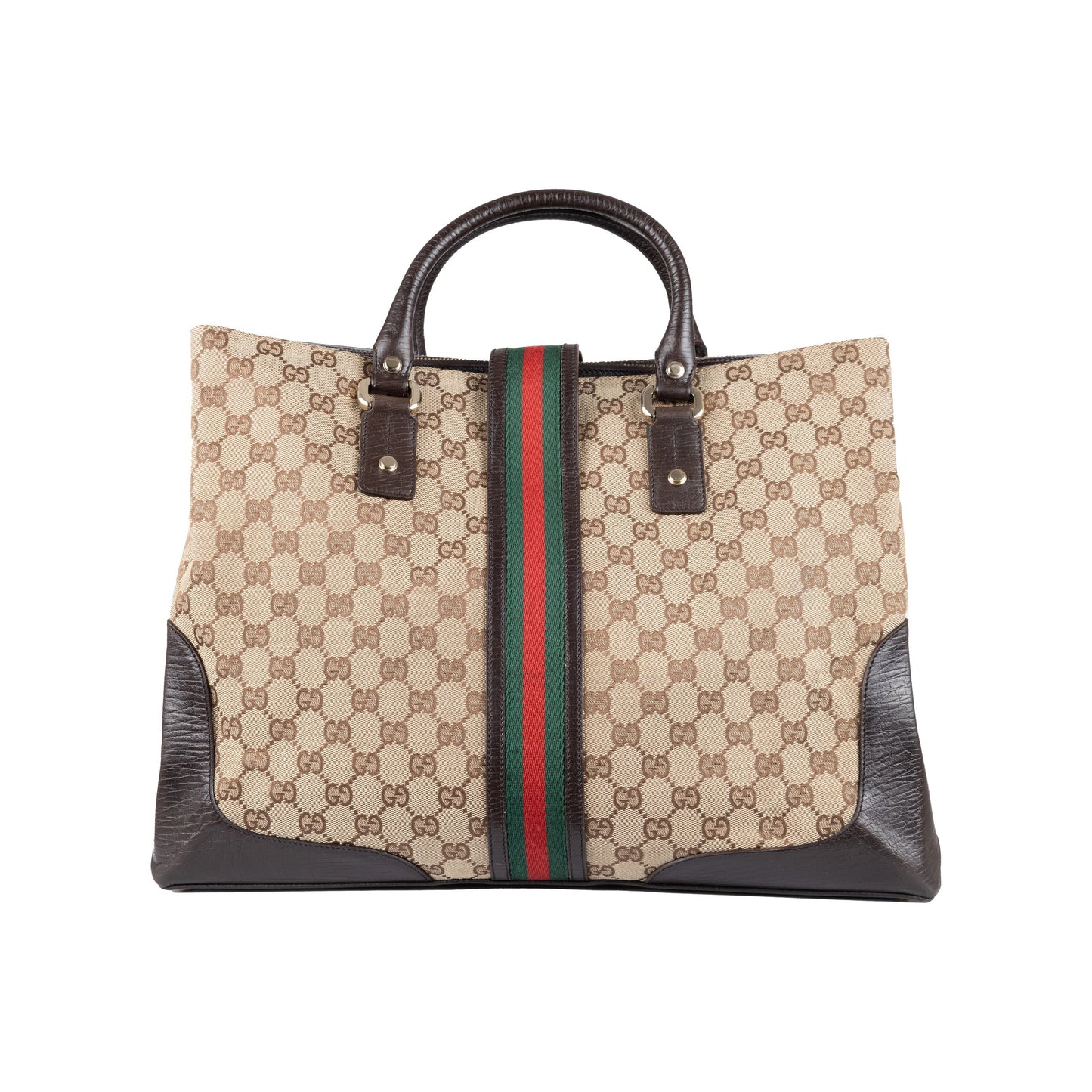 GLM-- Monogram Canvas Junco Tote Bag - '00s