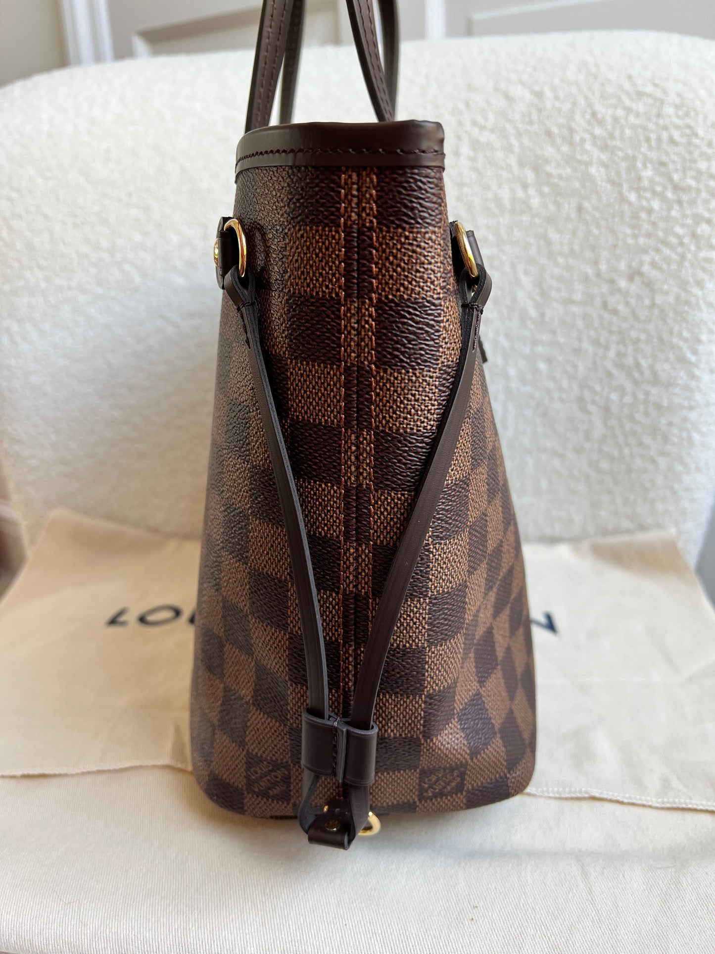 Louis Vuitton Neverfull PM Damier Ebene (RRP £1360)