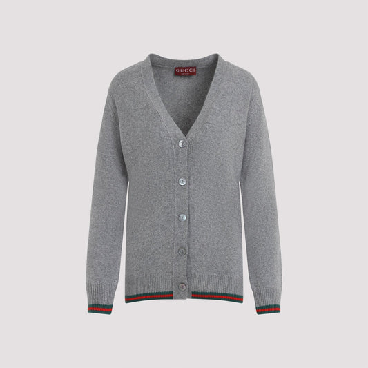 GUCCI Classic Web Cardigan