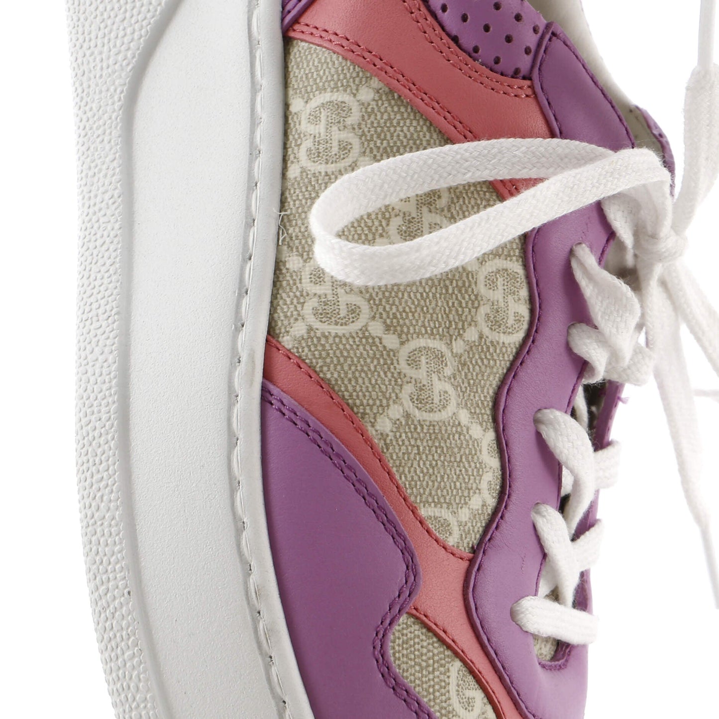 Women's Dali Platform Sneakers GG Coated Canvas and Leather