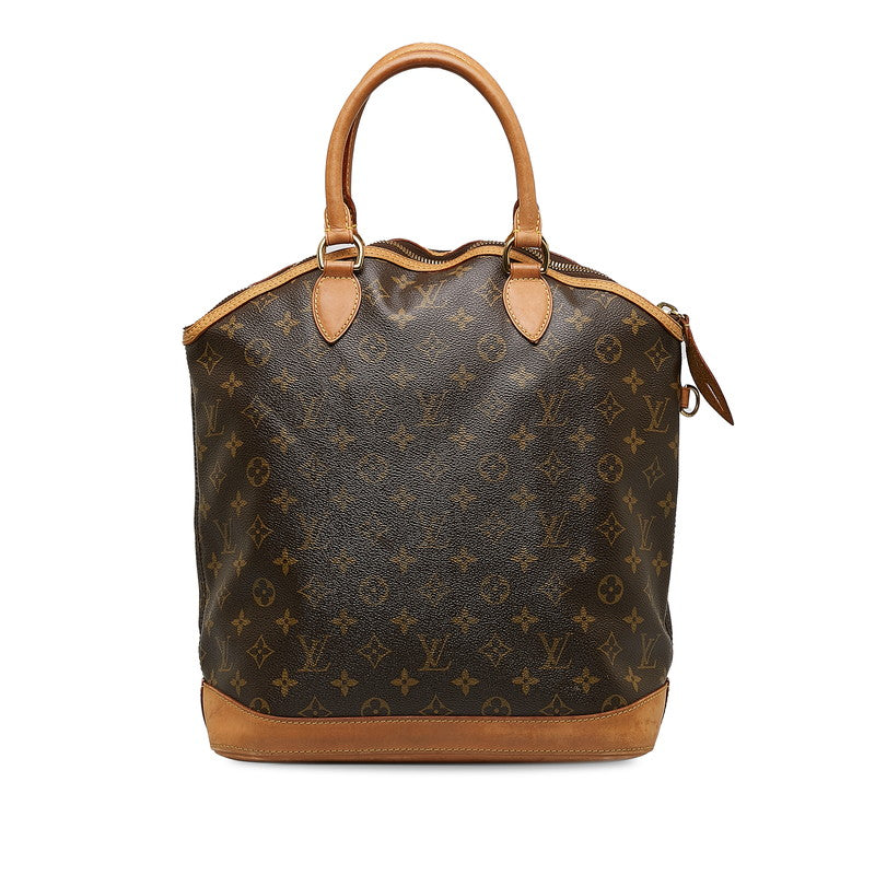 Louis Vuitton Monogram Rocket Vertical Handbag M40103 Brown PVC Leather  Louis Vuitton