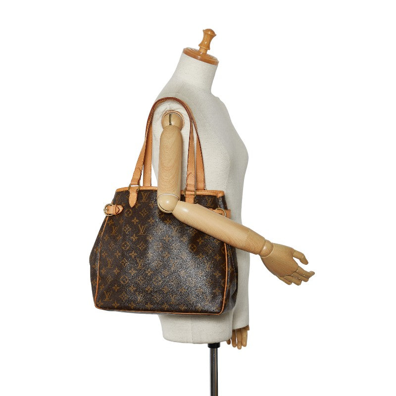 Louis Vuitton Monogram Batignolles Vertical Bag M51153 Brown