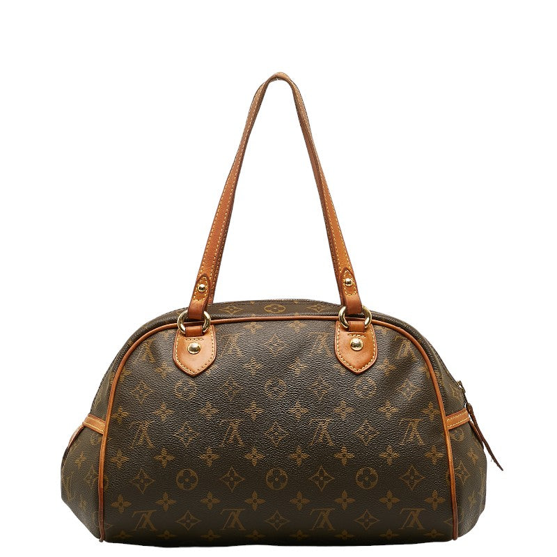 Louis Vuitton Monogram M95565 Handbag PVC/Leather Brown
