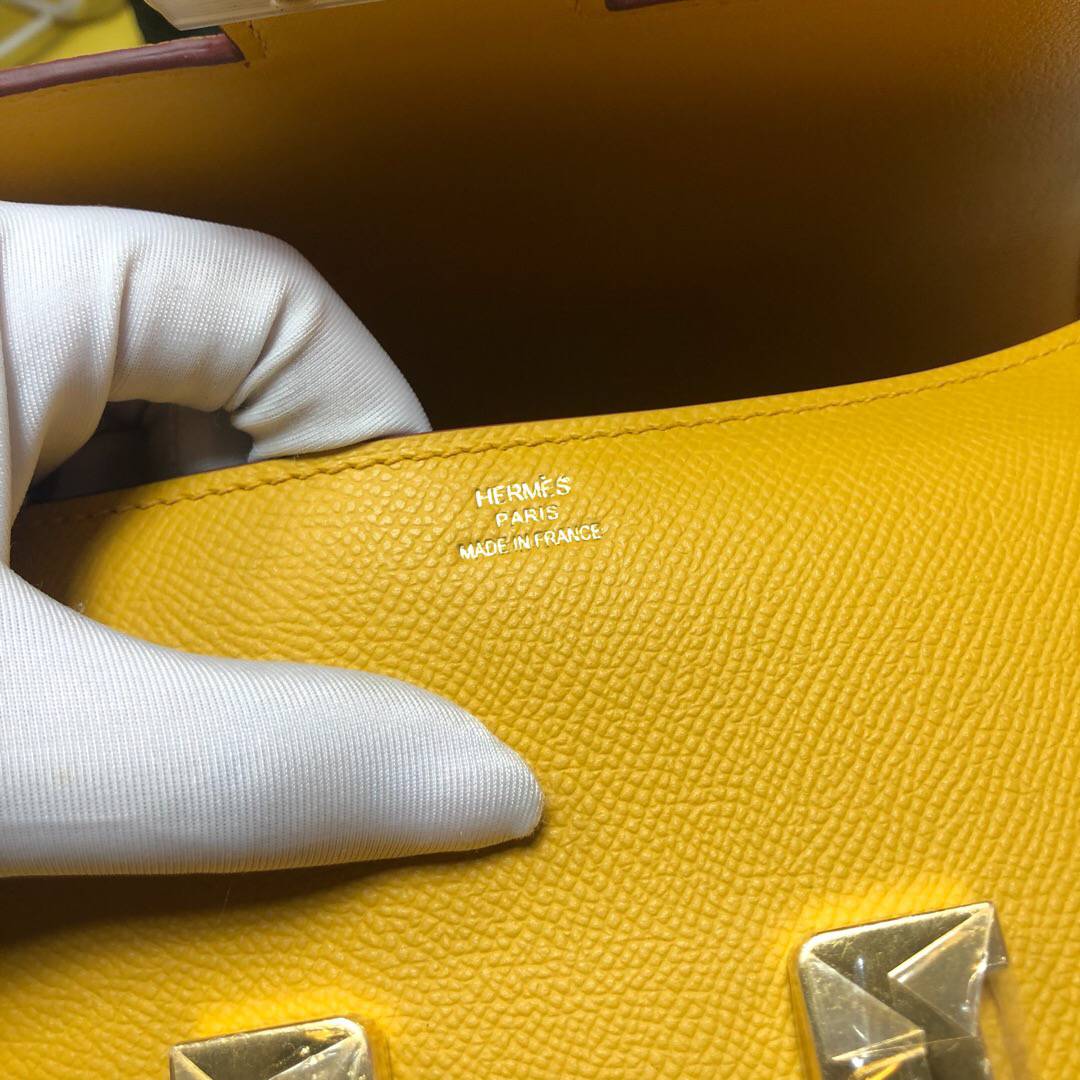 GLAMI ConstanGLAMI 23 Epsom Yellow For Women, WomenÃ¢â‚¬â„¢s Handbags, Shoulder Bags 9.4in/23cm