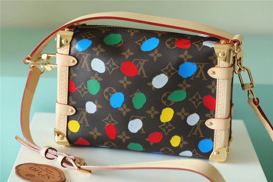 LV Side Trunk PMÃ‚Â Monogram Canvas For Women, WomenÃ¢â‚¬â„¢s Bags, Shoulder And Crossbody Bags 8.3in/21cm LV