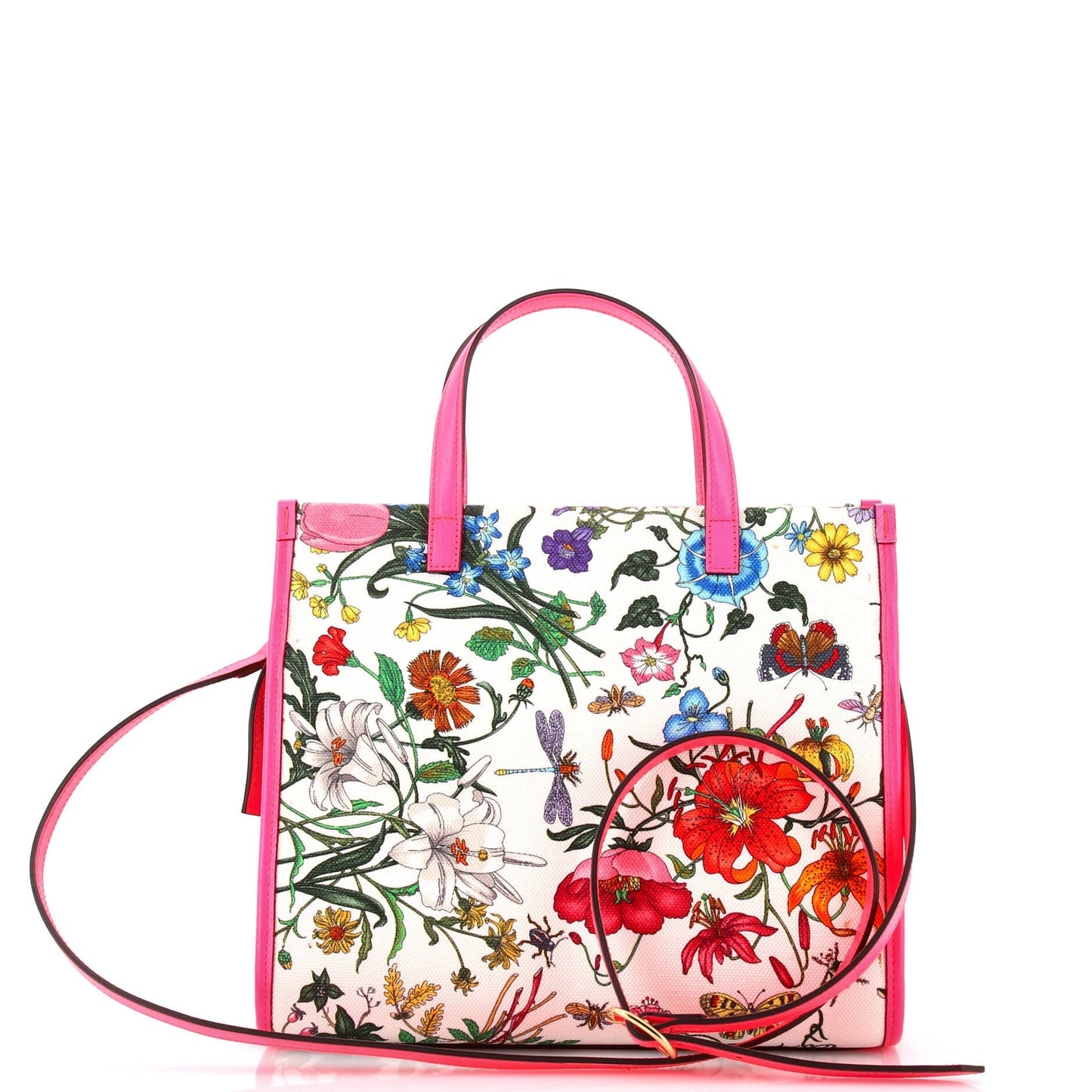 Convertible Tote Flora Canvas Medium