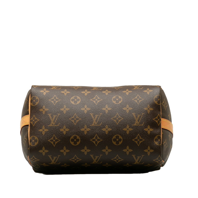 Louis Vuitton Monogram M41113 Handbag PVC/Leather Brown