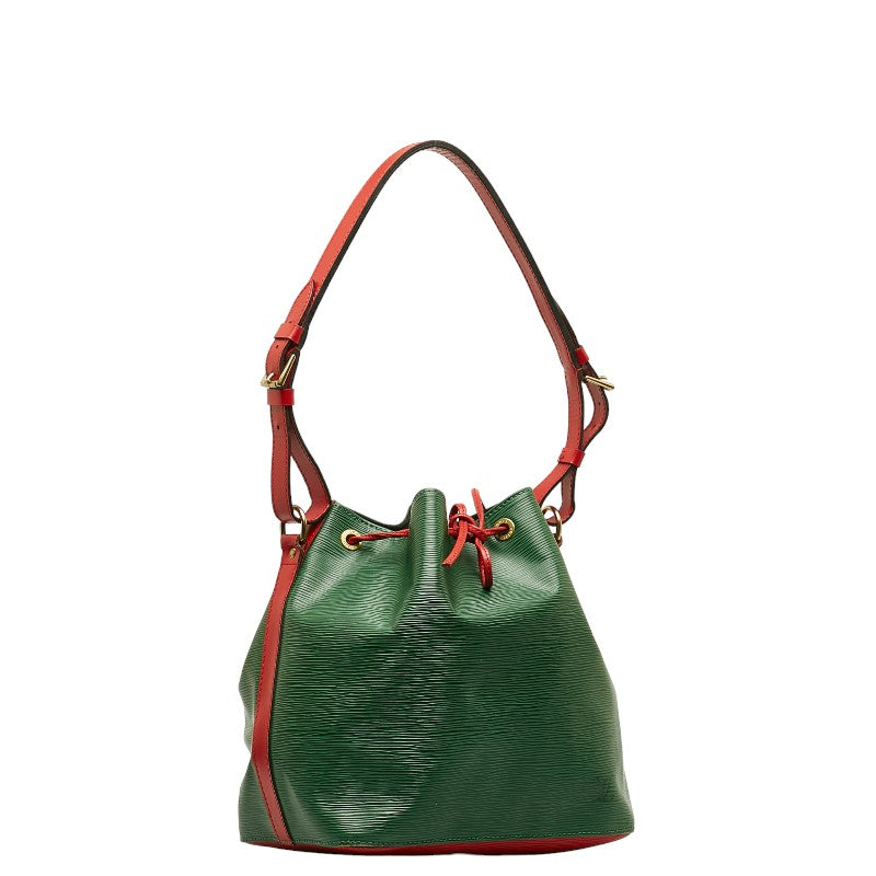Louis Vuitton Louis Vuitton Epic M44147 Shoulder Bag Leather Borneo Green Castilian Red