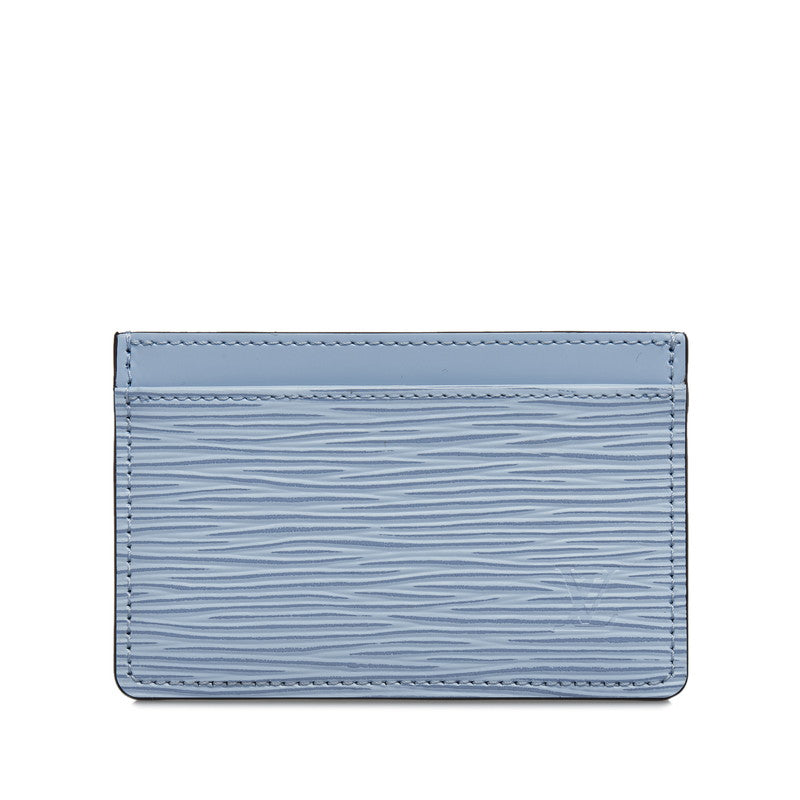 Louis Vuitton Epic Port Cult Sample Cardcase Passcase M81059 New Jersey Blue Leather Ladies Louis Vuitton