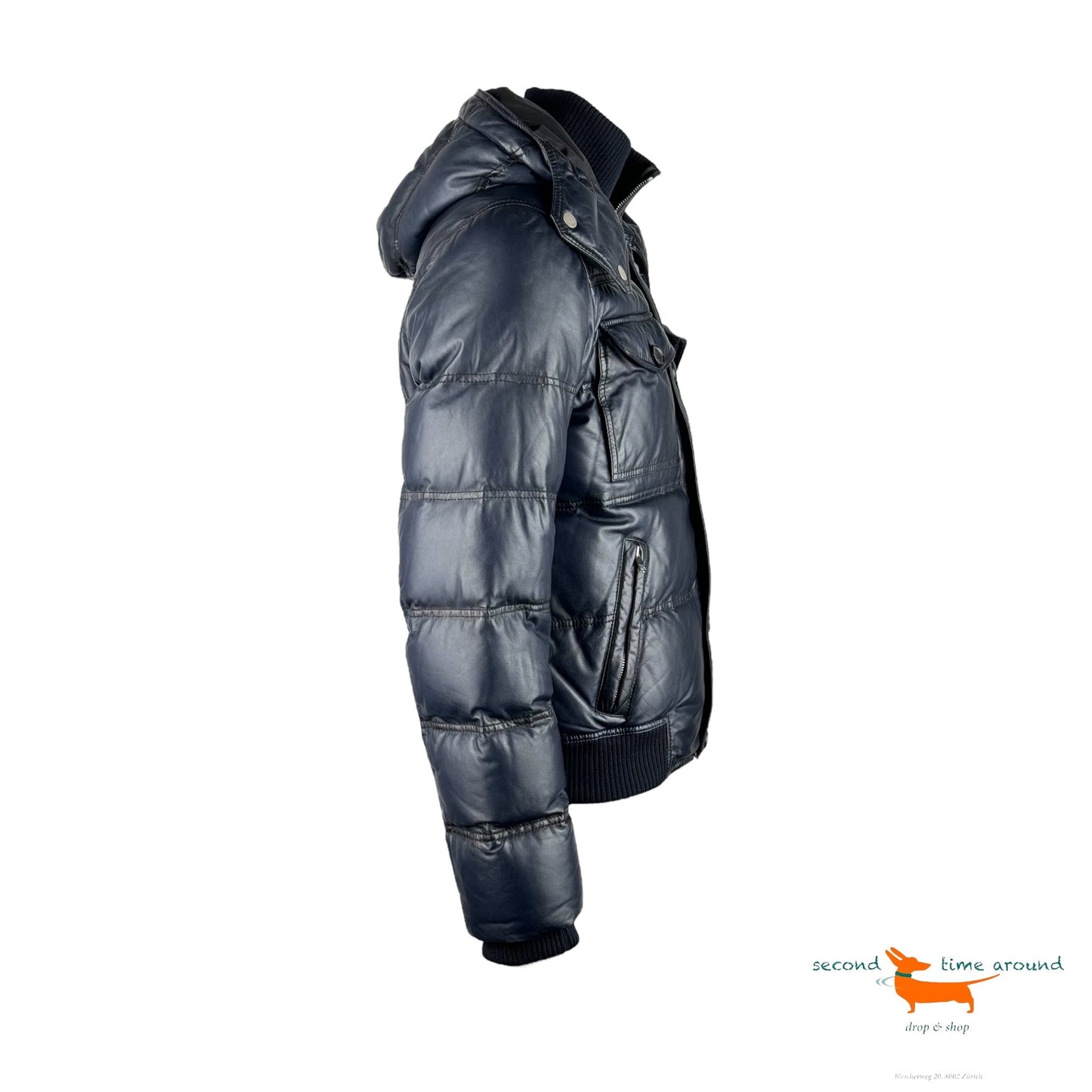 Gucci Down Leather Jacke