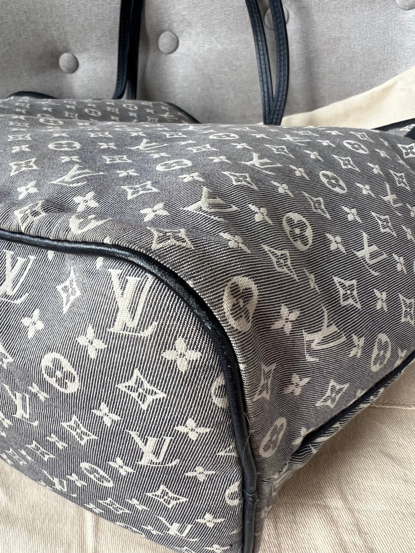 Louis Vuitton Neverfull MM Monogram Idylle Mini Lin