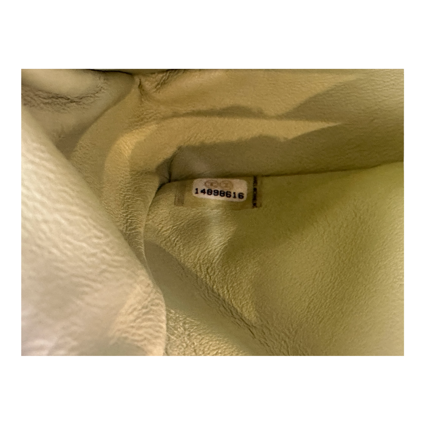 Chanel Green Lambskin East West Bag