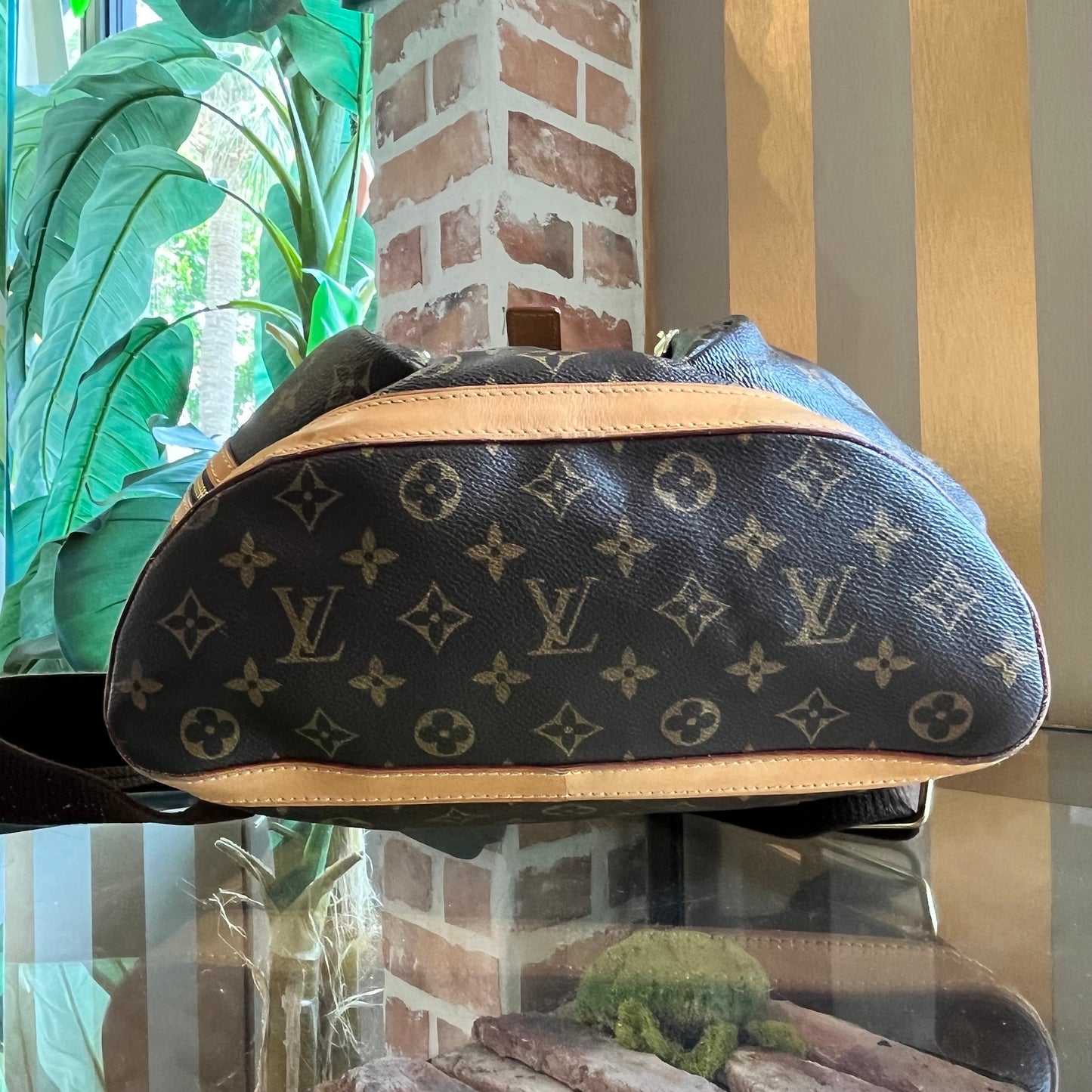 LOUIS VUITTON Bosphore Monogram Canvas Backpack