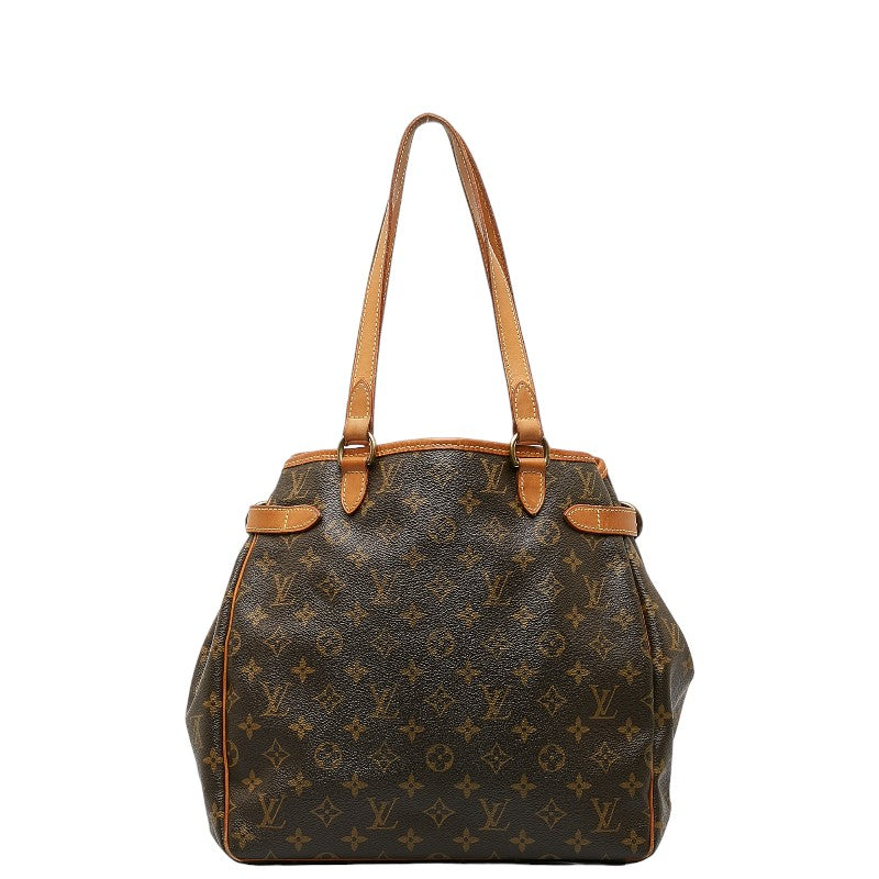 Louis Vuitton Monogram M51153 Shoulder Bag Leather Brown