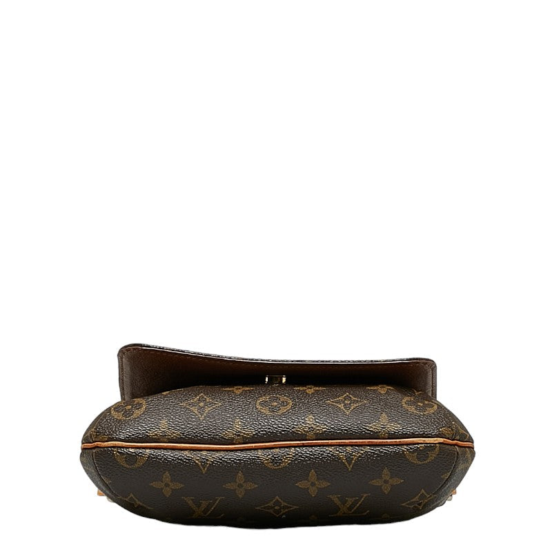 Louis Vuitton Monogram Musée Salsa Long  Shoulder Bag M51387 Brown PVC Leather  Louis Vuitton
