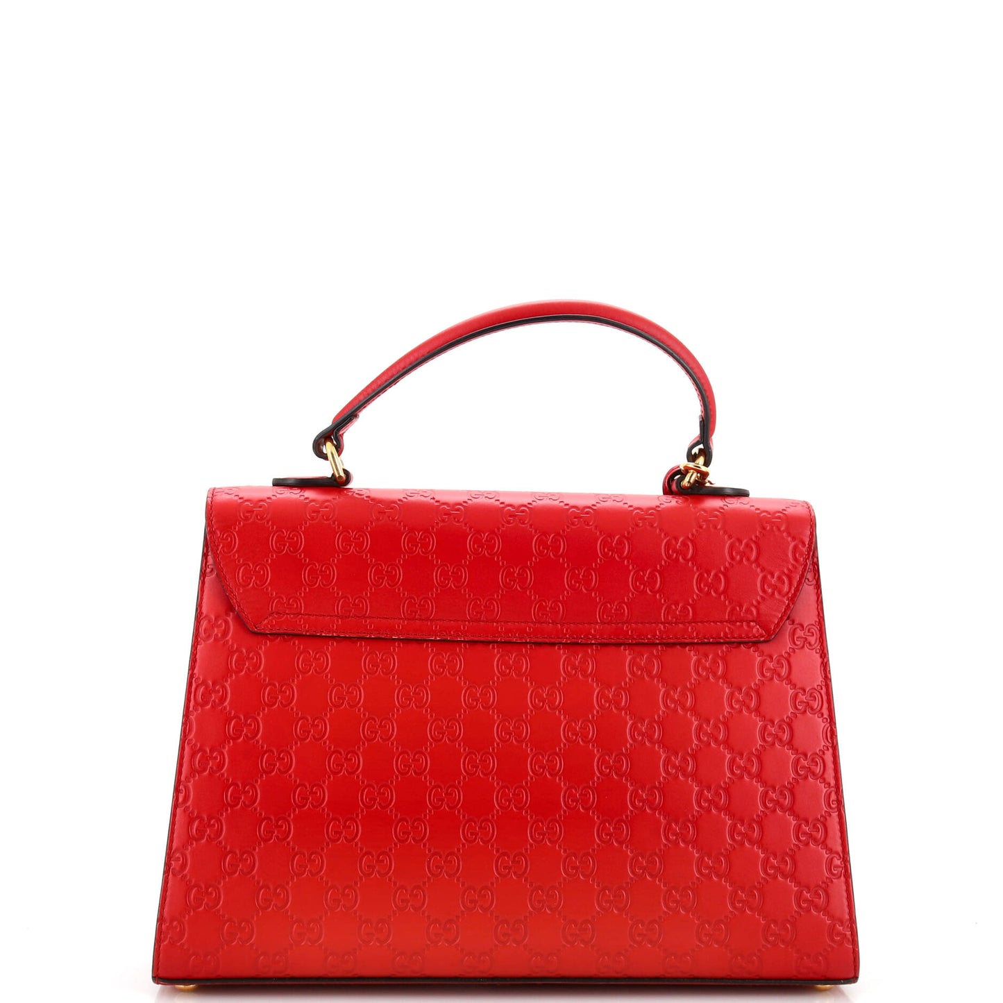 Padlock Top Handle Bag Guccissima Leather Medium