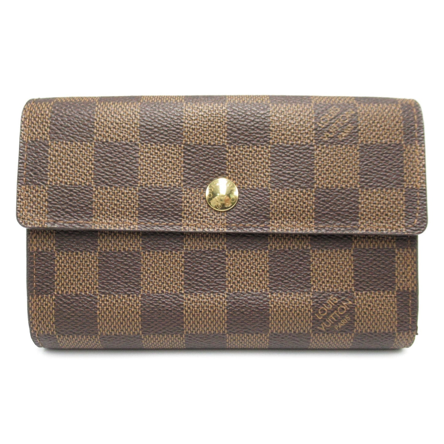 Louis Vuitton Louis Vuitton Portefolio Alexandra Three Fold Wallet Three Folded Wallet PVC  Canvas Damier  Brown N63067