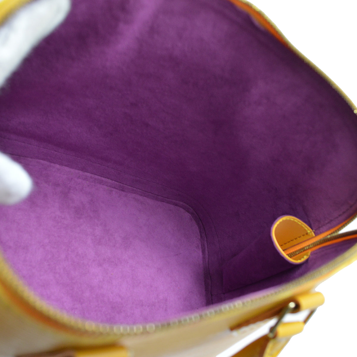 Louis Vuitton 1996 Yellow Alma Epi M52149