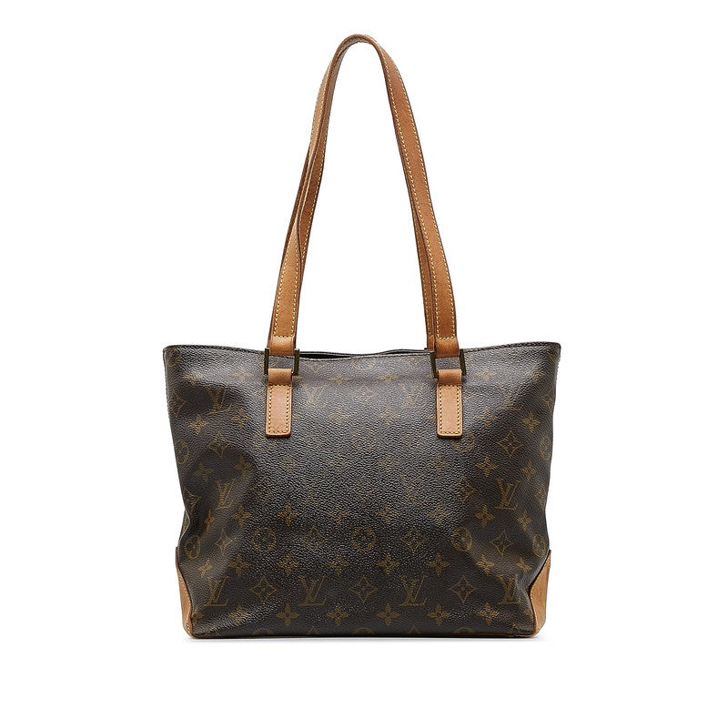 Louis Vuitton Monogram Cabaret Shoulder Bag M51148 Brown PVC Leather  Louis Vuitton