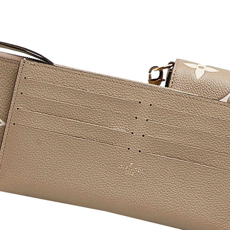Louis Vuitton Monogram Implant Poschet Felice Chain  M82480 Étope Grey Leather  Louis Vuitton
