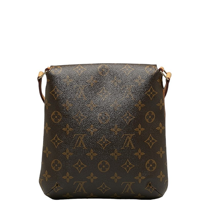 Louis Vuitton Monogram Musée Salsa Long  Shoulder Bag M51387 Brown PVC Leather  Louis Vuitton