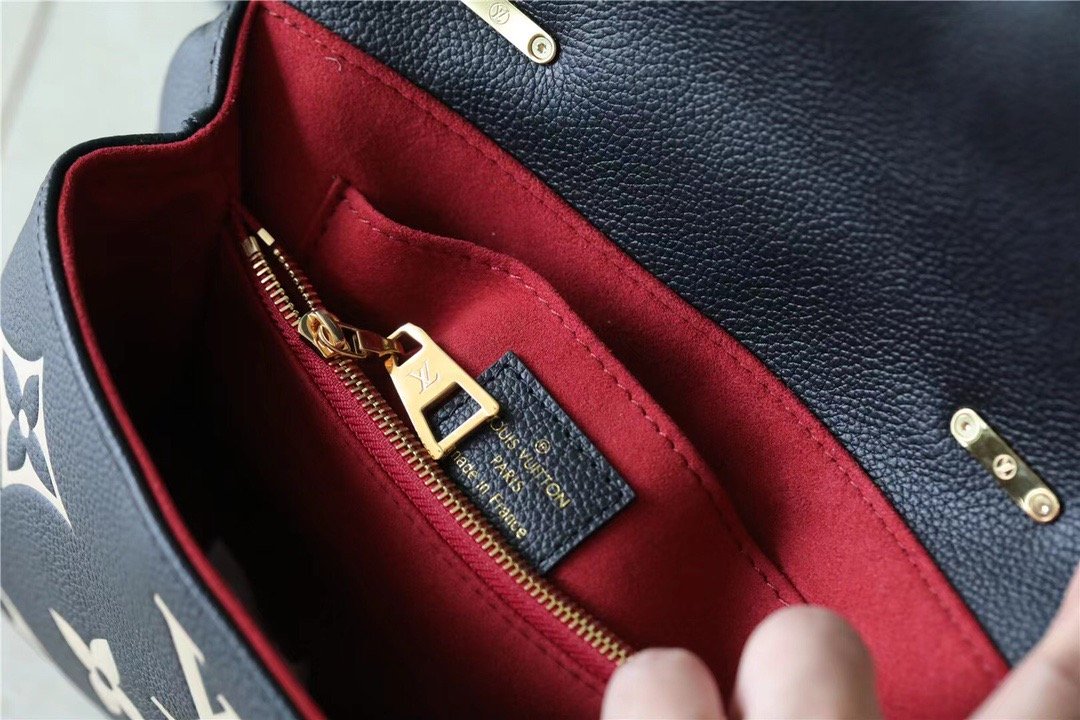 LV Madeleine GLAMI Monogram Empreinte Black For Women,  Shoulder and Crossbody Bags 9.4in/24cm LV M45978