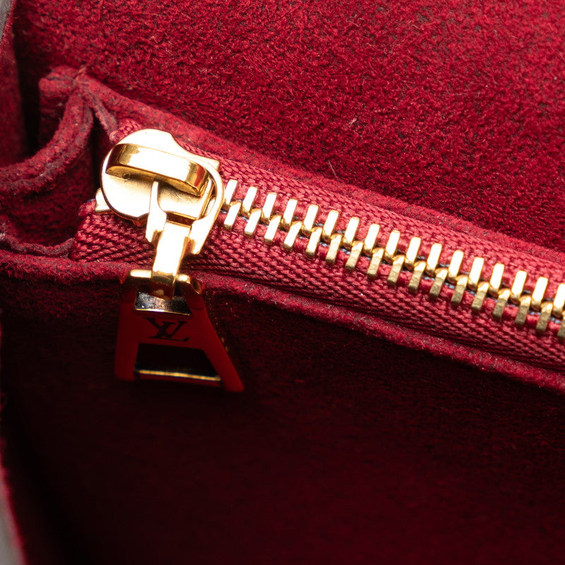 Louis Vuitton Monogram Patch Chain Shoulder Bag M45592 Brown PVC Leather  Louis Vuitton