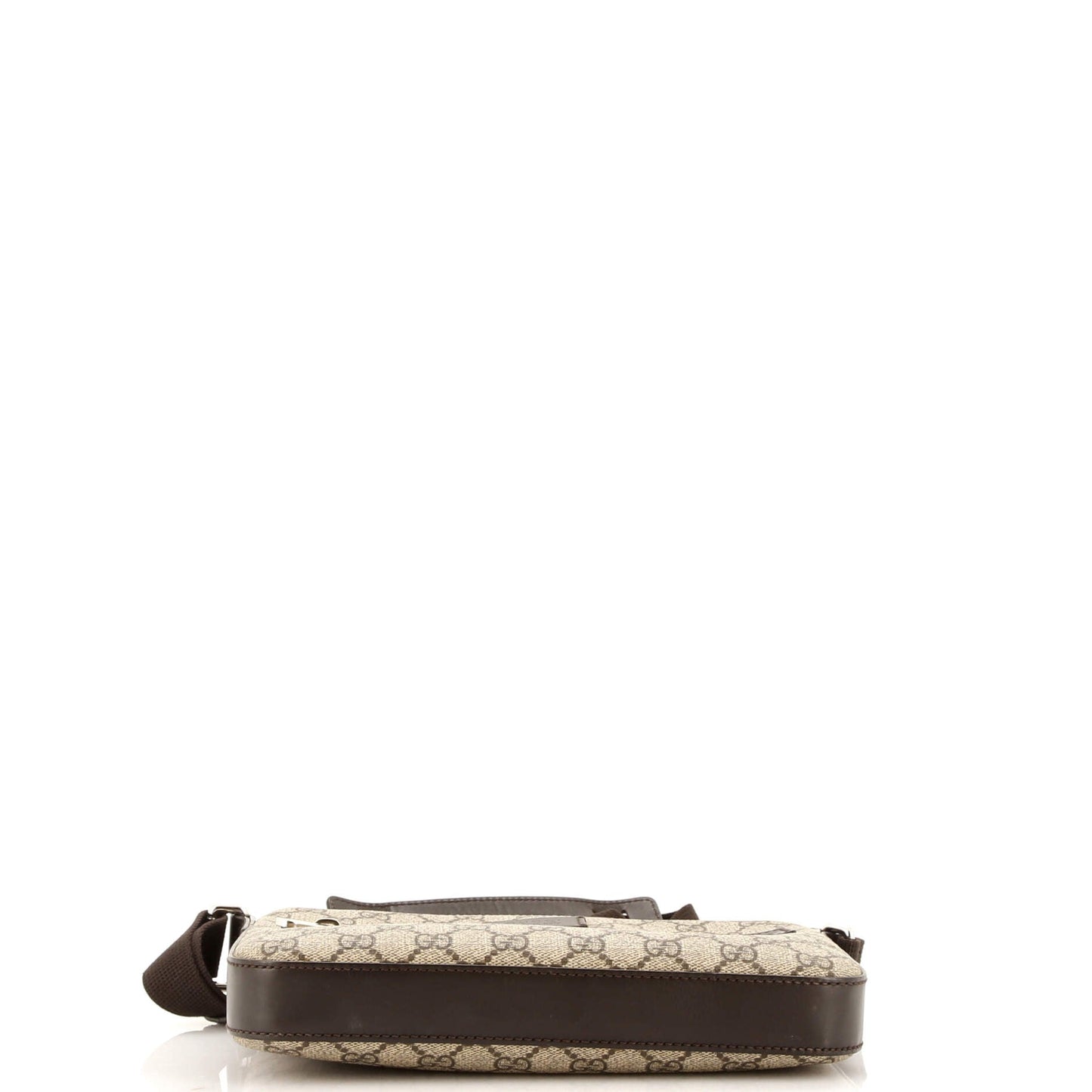 Front Zip Messenger GG Coated Canvas Medium