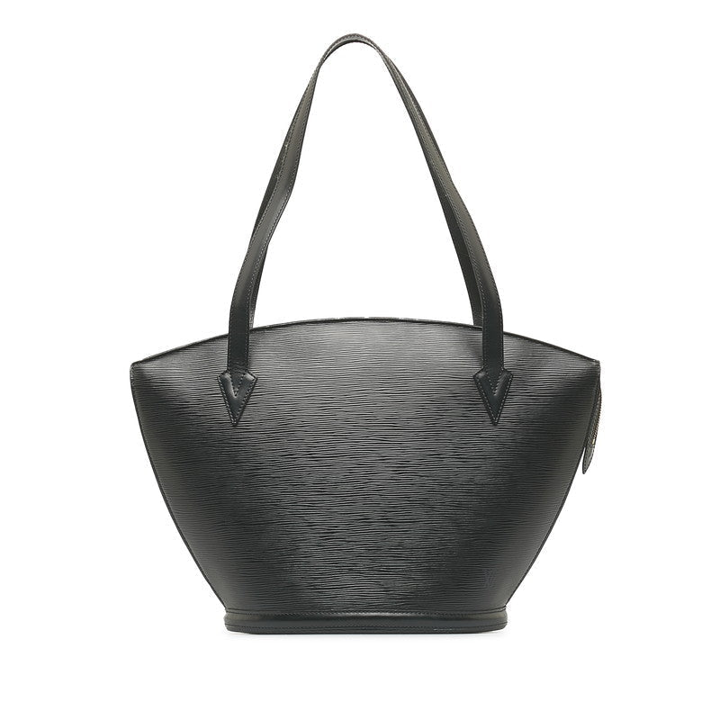 Louis Vuitton Epic Sanjack Shopping Handbag M52262 Noir Black Leather Lady Louis Vuitton