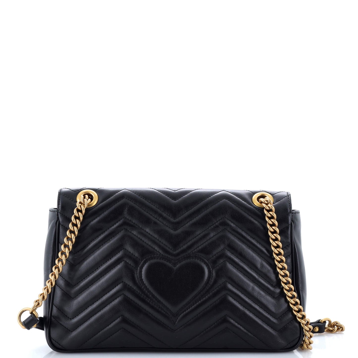 GG Marmont Flap Bag Matelasse Leather Medium