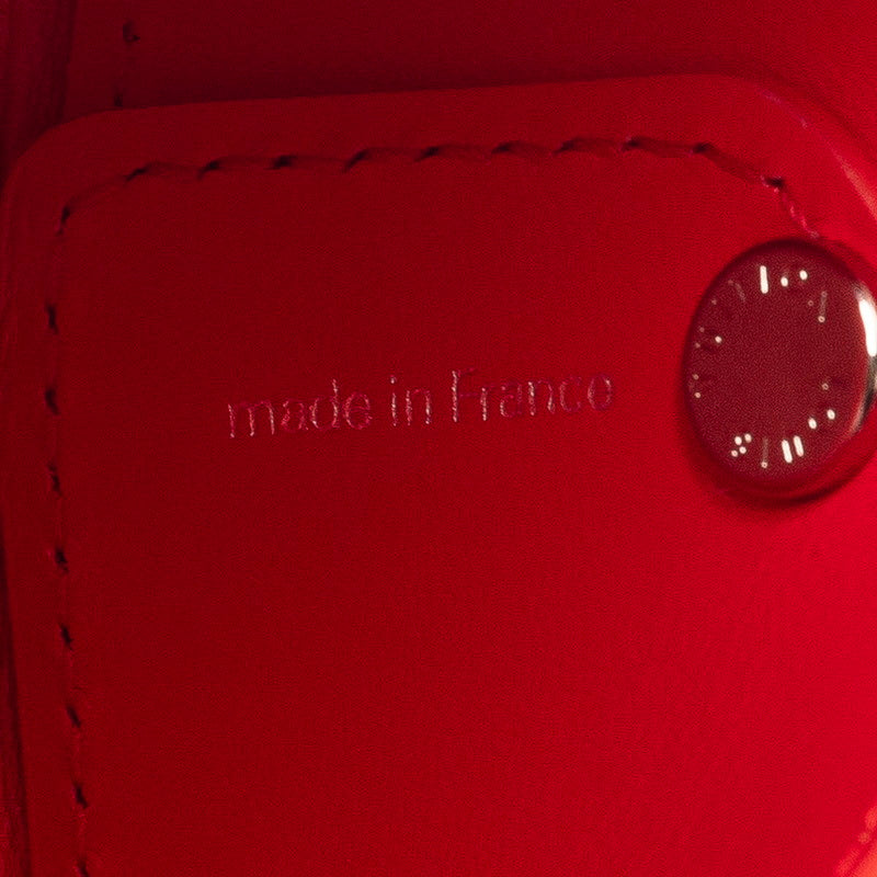 LOUIS VUITTON Louis Vuitton × YK M81959 Porch Leather Red White