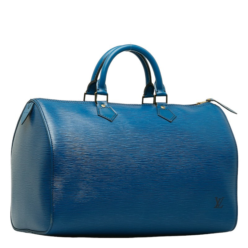 Louis Vuitton Louis Vuitton Epic M42995 Boston Bag Leather Tread Blue