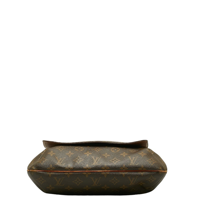 Louis Vuitton Monogram M51256 Shoulder Bag PVC/Leather Brown