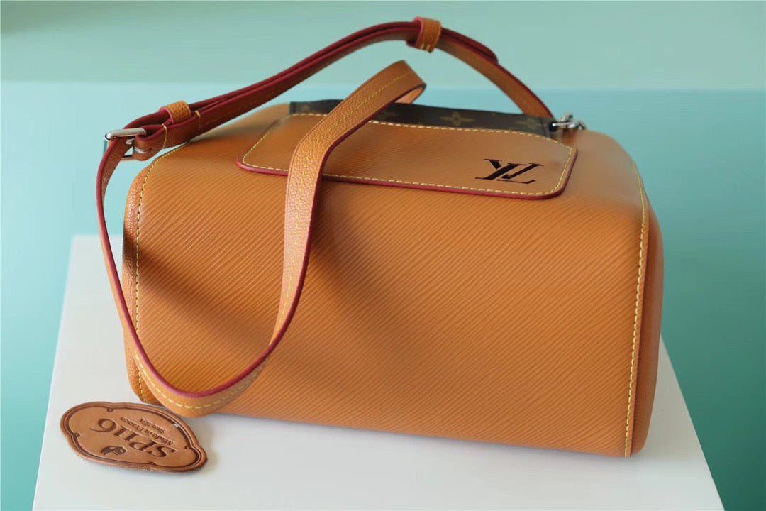 LV Marelle Epi Caramel Brown For Women, WomenÃ¢â‚¬â„¢s Handbags, Shoulder And Crossbody Bags 9.8in/25cm LVÃ‚Â 
