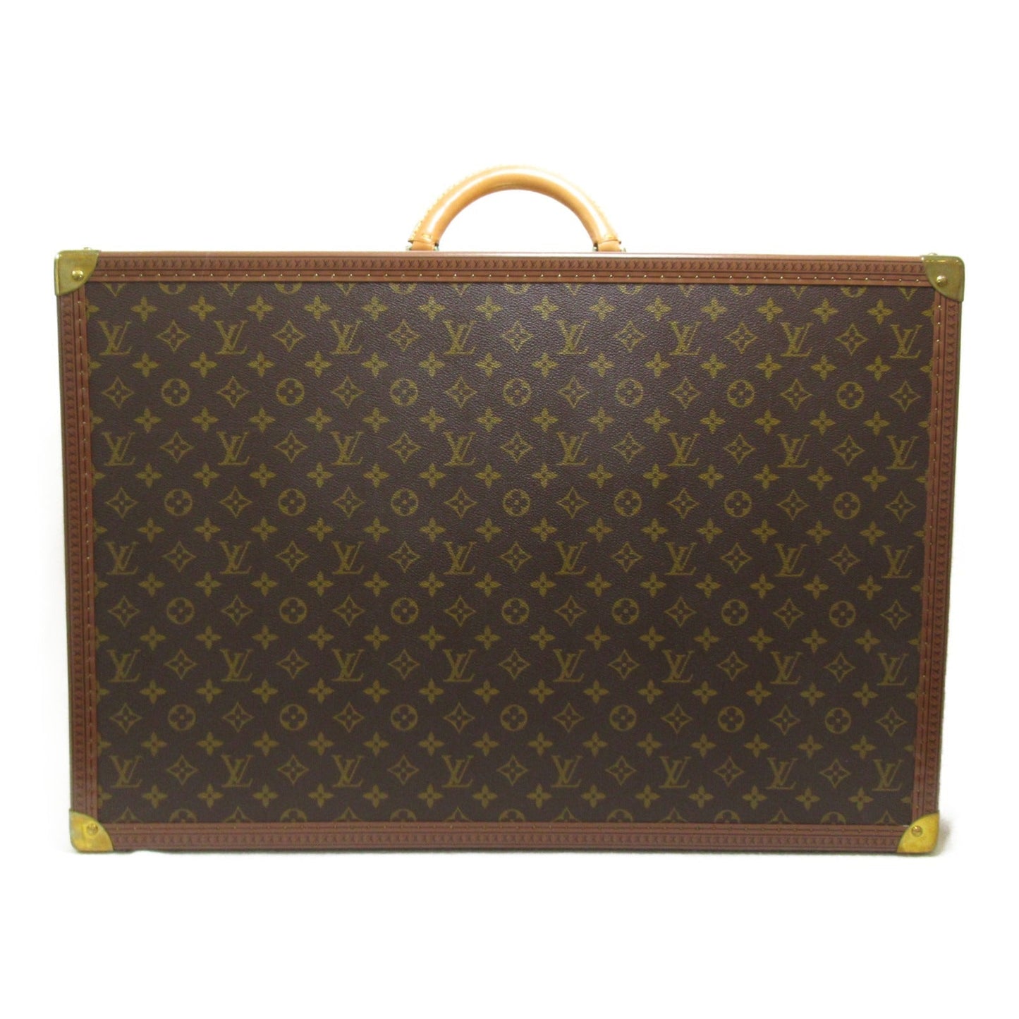 Louis Vuitton Louis Vuitton Alzeur 65 Bag Bag Bag PVC Coated Canvas Monogram Men Brown  M21227