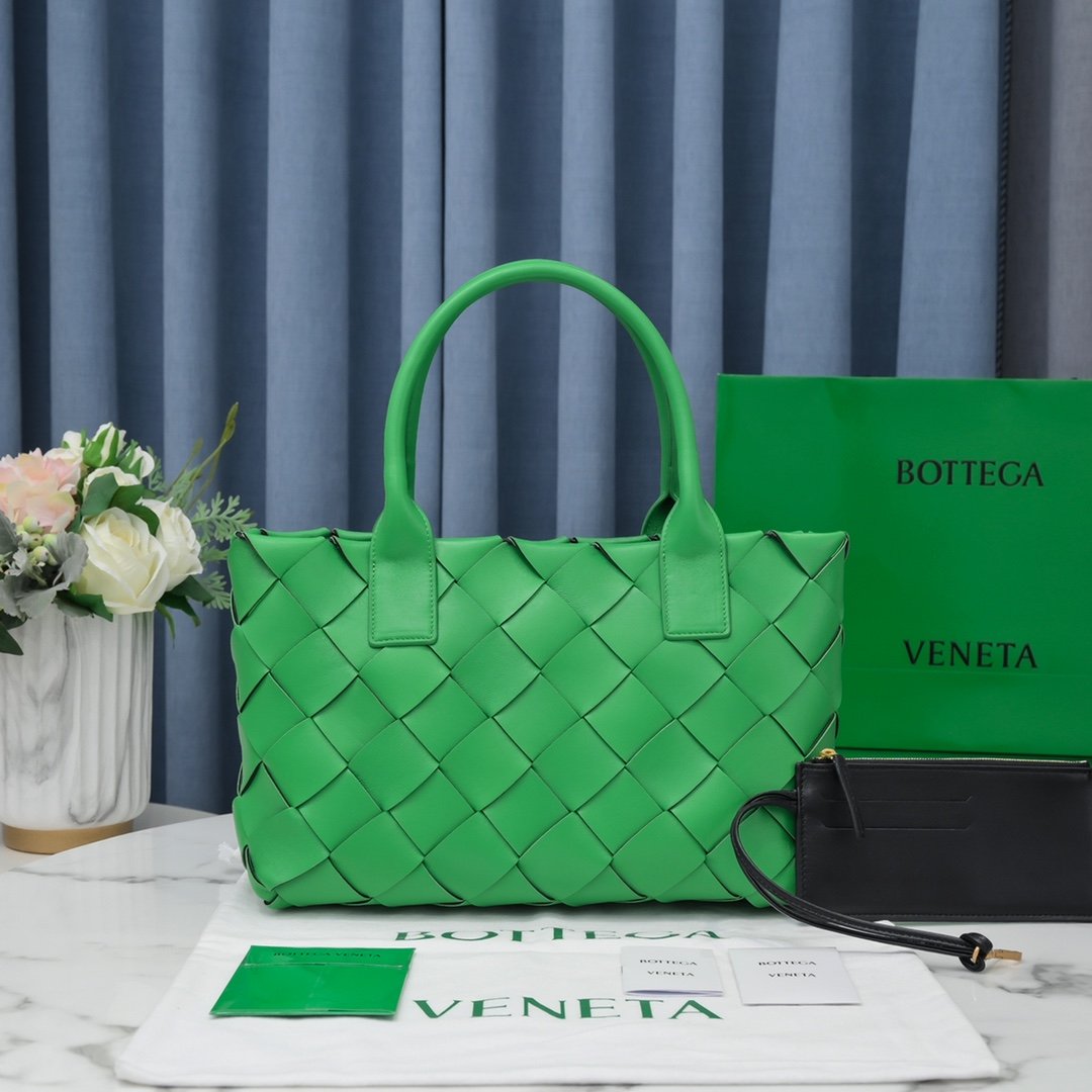 GLAMI Braided Maxi Cava Tote Bag Green, For Women, Bags 13.8in/35cm