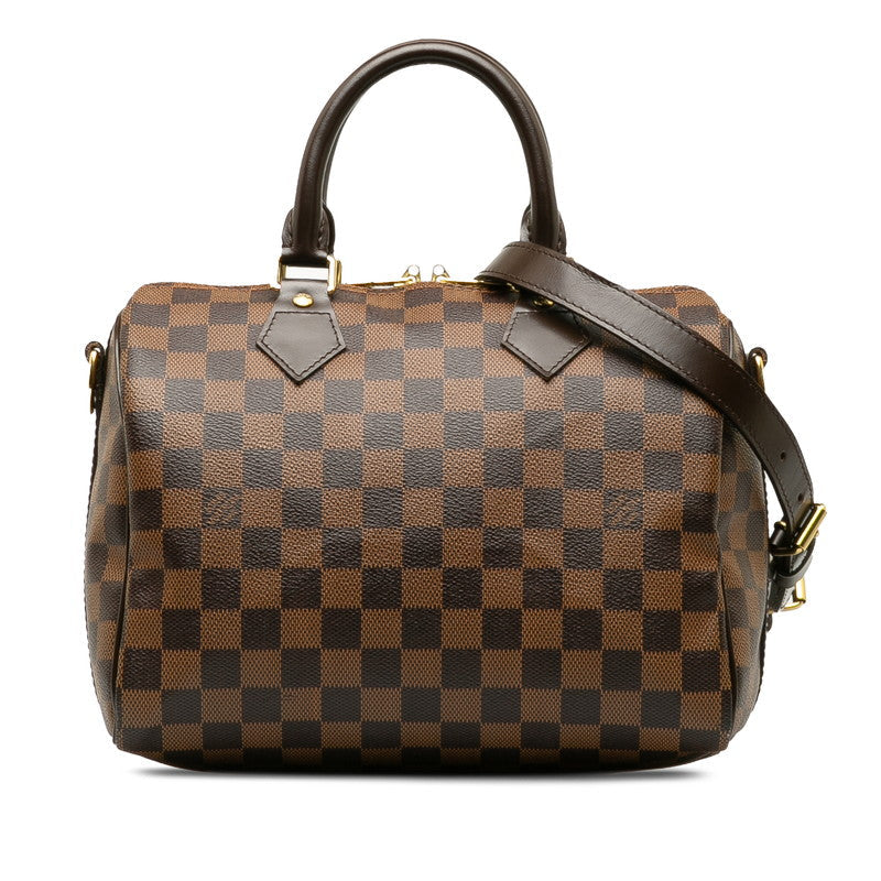 Louis Vuitton Louis Vuitton Damière N41368 Boston Bag PVC/Leather Brown