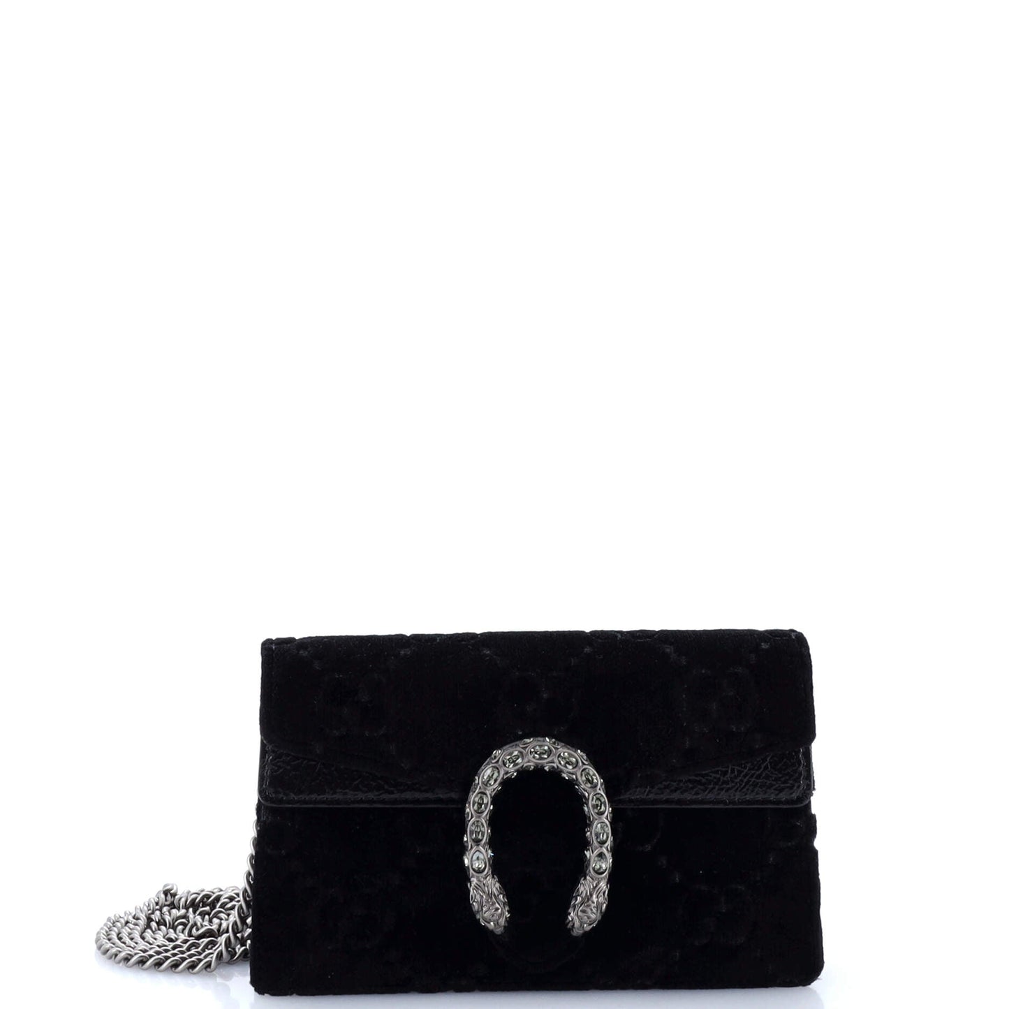 Dionysus Bag GG Velvet Super Mini