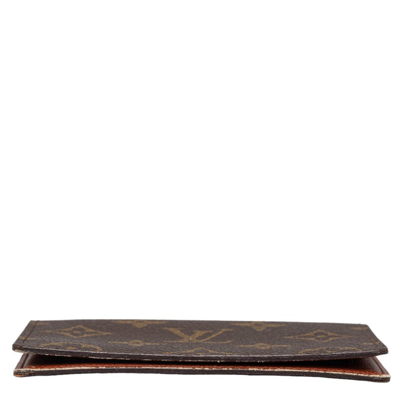 Louis Vuitton Monogram Port 2 Cult Vertical Passcase M60533 Brown PVC Leather  Louis Vuitton