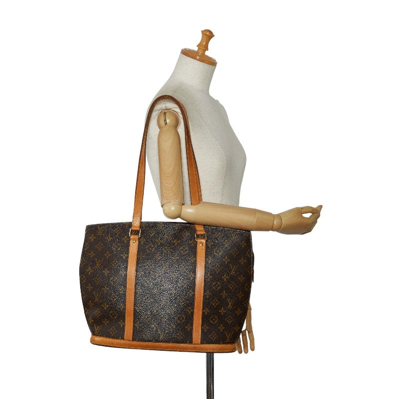 Louis Vuitton Monogram Babylon Tote Bag M51102 Brown