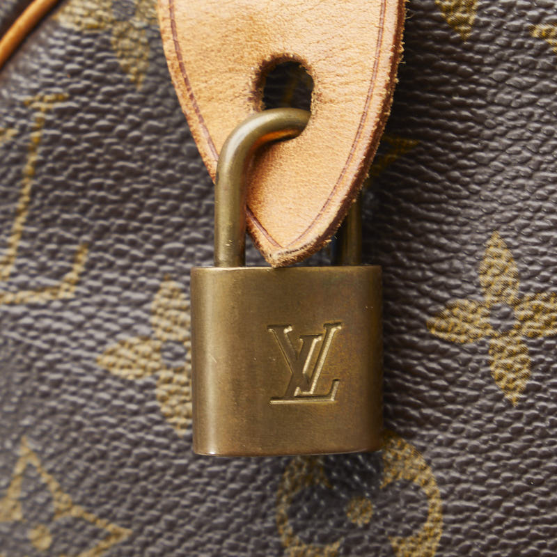 Louis Vuitton Monogram Speedy 30 Handbag M41526 Brown