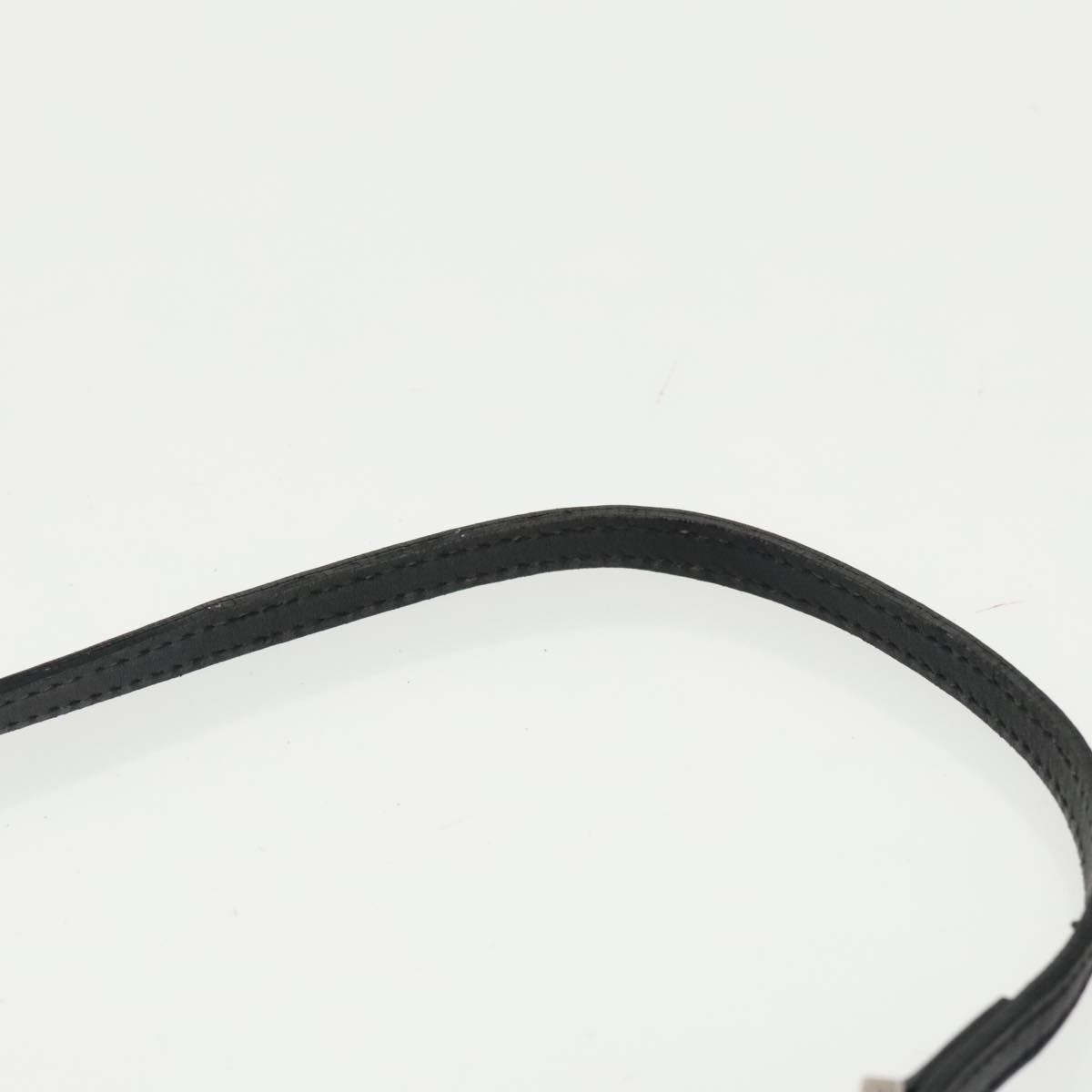 FENDI Zucchino Canvas Accessory Pouch Black 100099