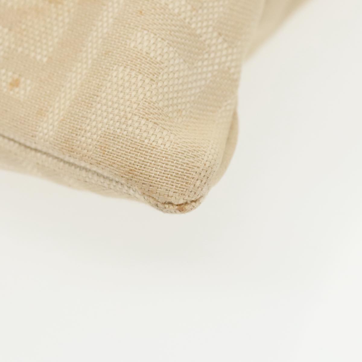FENDI Zucca Canvas Hand Bag Beige 100235