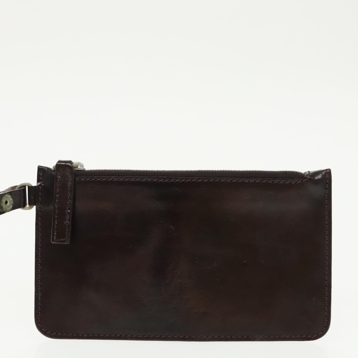 FENDI Zucca Canvas Hand Bag Beige 100235